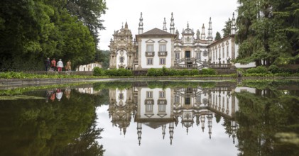 Casa de Mateus, palace with large gardens, Arroios, Vila Real district, Portugal, Europe,