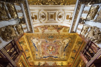Biblioteca Joanina, historical university library, University of Coimbra, Coimbra, Coimbra