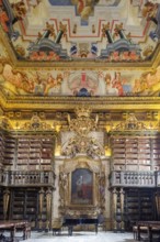 Biblioteca Joanina, historical university library, University of Coimbra, Coimbra, Coimbra