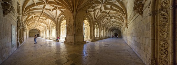 Manueline Cloister of Joao de Castilhos, Mosteiro dos Jerónimos, UNESCO World Heritage Site,