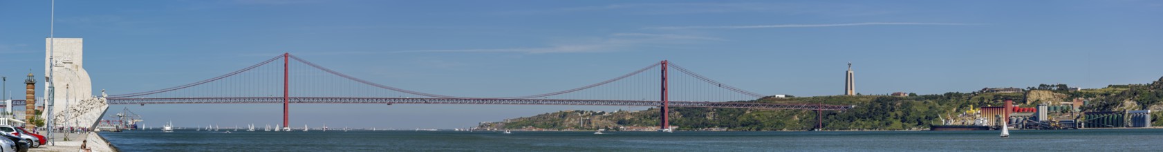 Monumento a Los Descubrimientos, Ponte 25 de Abril, Lisbon, District of Lisbon, Portugal