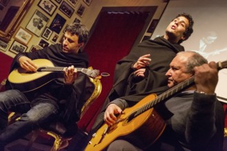 Fado singing and fado performance in a cultural centre in Coimbra, Coimbra, Coimbra district,
