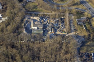 Aerial photo, Compes und Schmidt Inh. Thomas Dreckmann e.K. scrap dealer, Soest, Soester Börde,