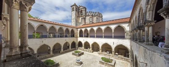 Cemetery cloister, Fortress of Tomar, Castle of the Knights Templar, Templars, UNESCO cultural