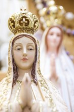 Madonna figures, religious kitsch, Fátima, Santarém district, Portugal, Europe, Fátima, Santarém