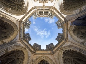 Capelas Imperfeitas, the octagonal mausoleum, Monastery of Santa Maria da VitÃüria, UNESCO World