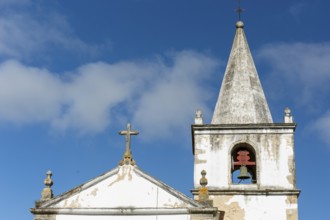Church of Santa Maria, picturesque small town of Obidos, Ãbidos, Leiria district, Portugal, Europe,