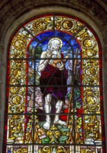 Church windows, Mosteiro dos Jerónimos, UNESCO World Heritage Site, Lisbon, Lisbon District,