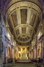 Nave, Mosteiro dos Jerónimos, UNESCO World Heritage Site, Lisbon, Lisbon District, Portugal