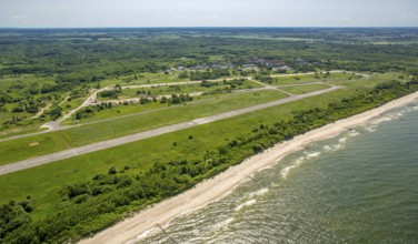 Airfield Lotnisko KoÅ'obrzeg-Bagicz, KoÅ'obrzeg, Baltic Sea coast, Województwo zachodniopomorskie,