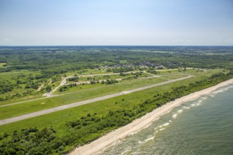 Airfield Lotnisko KoÅ'obrzeg-Bagicz, KoÅ'obrzeg, Baltic Sea coast, Województwo zachodniopomorskie,