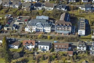 Aerial photo, First German Bakers' College Olpe - Akademie Deutsches Bäckerhandwerk WEST e.V.,