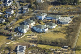 Aerial view, children's hospice and youth hospice Balthasar with GFO Josefshaus Stationäre