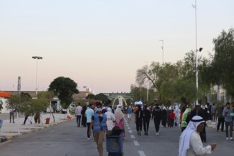 Different activities and events presented to visitors at the Damascus International Fair in Syria,