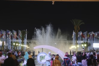 Different activities and events presented to visitors at the Damascus International Fair in Syria,