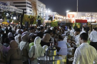 Different activities and events presented to visitors at the Damascus International Fair in Syria,