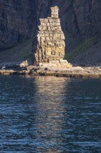 Finnkjerka rock formation, Kjøllefjord, Finnmark, Norway, Scandinavia, Europe, adventure trip,
