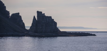 Finnkjerka rock formation, Kjøllefjord, Finnmark, Norway, Scandinavia, Europe, adventure trip,