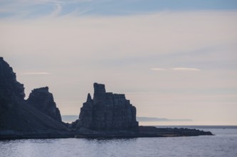 Finnkjerka rock formation, Kjøllefjord, Finnmark, Norway, Scandinavia, Europe, adventure trip,