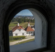 Kristiansten Festning, fortress, Trondheim, restaurant commanders, Trøndelag, Norway, Scandinavia,