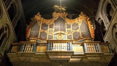 Nidaros Cathedral, cathedral, Steinmeyer organ, Trondheim, Trøndelag, Norway, Scandinavia, Europe,