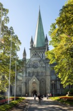 Nidaros Cathedral, Cathedral, Trondheim, Trøndelag, Norway, Scandinavia, Europe, adventure trip,