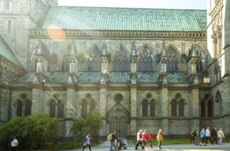 Nidaros Cathedral, Cathedral, Trondheim, Trøndelag, Norway, Scandinavia, Europe, adventure trip,