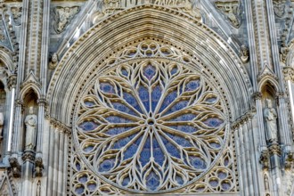 Nidaros Cathedral, cathedral, west façade, Trondheim, Trøndelag, Norway, Scandinavia, Europe,
