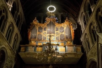 Nidaros Cathedral, cathedral, Steinmeyer organ, Trondheim, Trøndelag, Norway, Scandinavia, Europe,