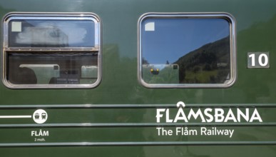Travel on the Flam Railway, iron railway journey, Flåmsbana window, The Flam Railway, Sogn og