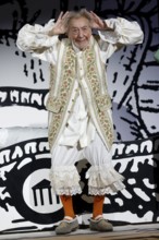 Dieter Hallervorden at the photo rehearsal for the play 'Der eingebildet Kranke' at the palace