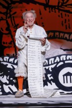 Dieter Hallervorden at the photo rehearsal for the play 'Der eingebildet Kranke' at the palace
