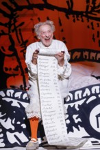 Dieter Hallervorden at the photo rehearsal for the play 'Der eingebildet Kranke' at the palace