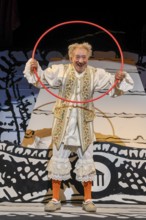 Dieter Hallervorden at the photo rehearsal for the play 'Der eingebildet Kranke' at the palace