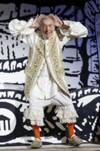 Dieter Hallervorden at the photo rehearsal for the play 'Der eingebildet Kranke' at the palace