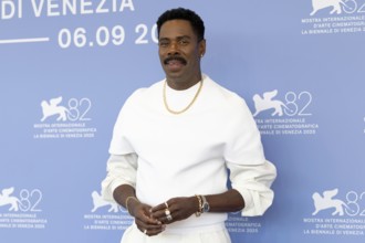 Venice, Italy - 2 September 2025: Colman Domingo during the Photo Call of - Dead Man's Wire -