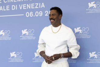 Venice, Italy - 2 September 2025: Colman Domingo during the Photo Call of - Dead Man's Wire -