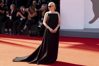 Venice, Italy - 1 September 2025: Mona Fastvold during the red carpet of - The Testament of Ann Lee