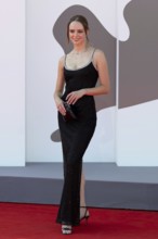 Venice, Italy - 1 September 2025: Natalie Shinnick during the red carpet of - The Testament of Ann