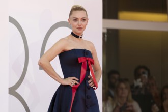Venice, Italy - 1 September 2025: Amanda Seyfried during the red carpet of - The Testament of Ann