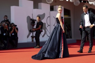 Venice, Italy - 1 September 2025: Amanda Seyfried during the red carpet of - The Testament of Ann