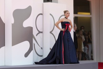 Venice, Italy - 1 September 2025: Amanda Seyfried during the red carpet of - The Testament of Ann