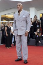 Venice, Italy - 1 September 2025: Dwayne Johnson aka The Rock during the red carpet of - The