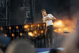 Shawn Mendes at the Superbloom Festival, Day 2 at the Olympiapark, Munich, 31/08/2025
