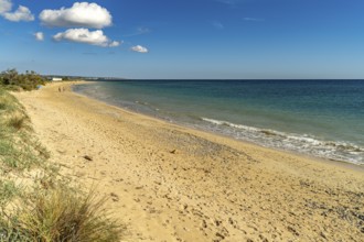 Torre Pali beach in Salve, Apulia, Italy