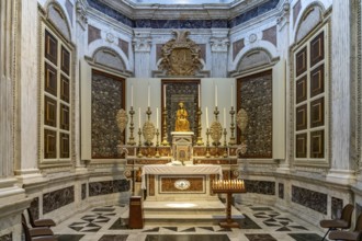Chapel with relics of the martyrs, Cathedral of Santa Maria Annunziata in Otranto, Apulia, Italy