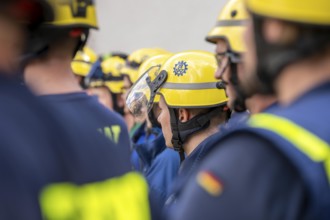Emergency services at a major exercise lasting several days, FÜLEX25, organised by the THW, Federal