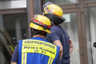 Emergency services at a major exercise lasting several days, FÜLEX25, organised by the THW, Federal