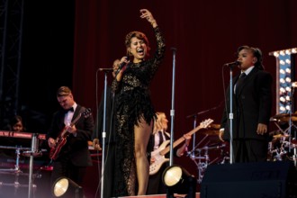 Raye at the Superbloom Festival, Day 1 at the Olympiapark, Munich, 30/08/2025