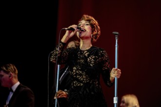 Raye at the Superbloom Festival, Day 1 at the Olympiapark, Munich, 30/08/2025